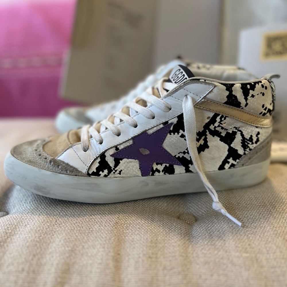 Golden goose mid rise sneakers - size 38
